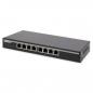 Preview: Newlec NNETSWGBE8UMDPOE.01 Desktop Netzwerk-Switch, 8-Port Gigabit, Unmanaged, PoE