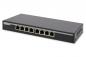 Preview: Newlec NNETSWGBE8UMDPOE.01 Desktop Netzwerk-Switch, 8-Port Gigabit, Unmanaged, PoE