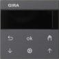 Preview: ARDEBO.de Gira 536628 System 3000 Jalousieuhr Display, System 55, anthrazit