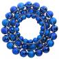 Preview: Weihnachtskranz Blau 45 cm Polystyrol