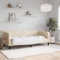 Preview: ARDEBO.de - Tagesbett Creme 90x200 cm Stoff