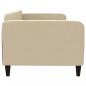 Preview: Tagesbett Creme 90x200 cm Stoff