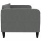 Preview: Tagesbett Dunkelgrau 80x200 cm Stoff
