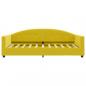 Preview: Tagesbett Gelb 80x200 cm Samt