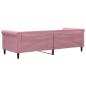 Preview: Tagesbett Rosa 80x200 cm Samt