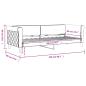 Preview: Tagesbett Rosa 80x200 cm Samt