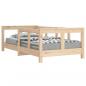 Preview: Kinderbett 70x140 cm Massivholz Kiefer