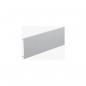 Preview: ARDEBO.de Hager BR7013027035 Brüstungskanal-OT, PVC, 100mm, lichtgrau