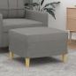 Preview: ARDEBO.de - Fußhocker Dunkelgrau 60x50x41 cm Stoff