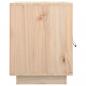 Preview: Nachttische 2 Stk. 40x34x45 cm Massivholz Kiefer