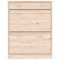 Preview: Schuhschrank ALTA 77x35x96 cm Massivholz Kiefer