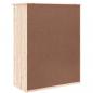 Preview: Schuhschrank ALTA 77x35x96 cm Massivholz Kiefer