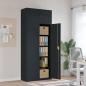Preview: ARDEBO.de - Aktenschrank Anthrazit 90x40x220 cm Stahl