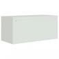 Preview: Aktenschrank Hellgrau 90x40x110 cm Stahl
