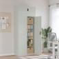 Preview: ARDEBO.de - Aktenschrank Hellgrau 90x40x220 cm Stahl