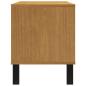 Preview: TV-Schrank FLAM 110x40x50 cm Massivholz Kiefer