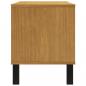 Preview: TV-Schrank FLAM 110x40x50 cm Massivholz Kiefer