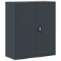 Preview: Aktenschrank Anthrazit 90x40x105 cm Stahl