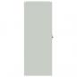 Preview: Aktenschrank Hellgrau 90x40x105 cm Stahl