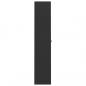 Preview: Aktenschrank Schwarz 105x40x180 cm Stahl