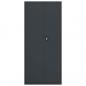 Preview: Aktenschrank Anthrazit 90x40x200 cm Stahl