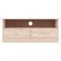 Preview: TV-Schrank mit Schubladen ALTA 100x35x41 cm Massivholz Kiefer