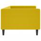 Preview: Tagesbett Gelb 90x200 cm Samt
