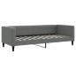 Preview: Tagesbett Dunkelgrau 80x200 cm Stoff