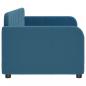 Preview: Tagesbett Blau 80x200 cm Samt