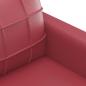 Preview: Sessel Weinrot 60 cm Kunstleder