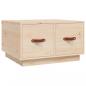 Preview: Couchtisch 60x53x35 cm Massivholz Kiefer