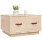 Preview: Couchtisch 60x53x35 cm Massivholz Kiefer