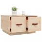 Preview: Couchtisch 60x53x35 cm Massivholz Kiefer