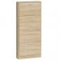 Preview: Schuhschrank Eichen-Optik 59x17x150 cm Holzwerkstoff