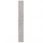 Preview: Schuhschrank Betongrau 59x17x150 cm Holzwerkstoff