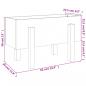 Preview: Pflanzkübel 62x30x38 cm Massivholz Douglasie