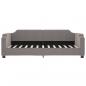 Preview: Tagesbett Taupe 90x200 cm Stoff