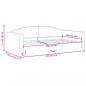 Preview: Tagesbett Dunkelgrau 100x200 cm Stoff