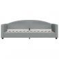 Preview: Tagesbett Hellgrau 80x200 cm Stoff