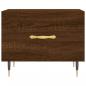 Preview: Couchtische 2 Stk. Braun Eichen-Optik 50x50x40 cm Holzwerkstoff