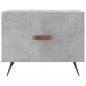 Preview: Couchtische 2 Stk. Betongrau 50x50x40 cm Holzwerkstoff