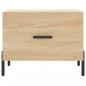 Preview: Couchtische 2 Stk. Sonoma-Eiche 50x50x40 cm Holzwerkstoff