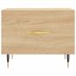 Preview: Couchtische 2 Stk. Sonoma-Eiche 50x50x40 cm Holzwerkstoff