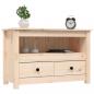 Preview: TV-Schrank 79x35x52 cm Massivholz Kiefer