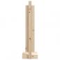 Preview: Kaminholzhalter 33,5x30x110 cm Massivholz Kiefer