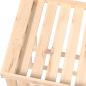 Preview: Outdoor-Kaminholzregal 108x52x74 cm Massivholz Kiefer