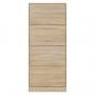 Preview: Schuhschrank Sonoma-Eiche 63x24x147 cm Holzwerkstoff