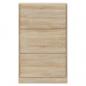 Preview: Schuhschrank Sonoma-Eiche 63x24x103 cm Holzwerkstoff