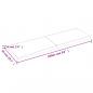 Preview: Tischplatte 160x50x(2-6) cm Massivholz Behandelt Baumkante