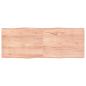Preview: ARDEBO.de - Tischplatte 160x60x(2-6) cm Massivholz Behandelt Baumkante